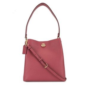 Coach Charlie Bucket Bag in Dusty Rose
